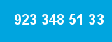 923 348 51 33